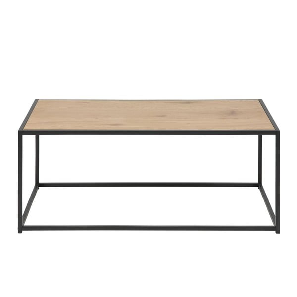 Černý konferenční stolek 100x50 cm Seaford - Actona-image-1