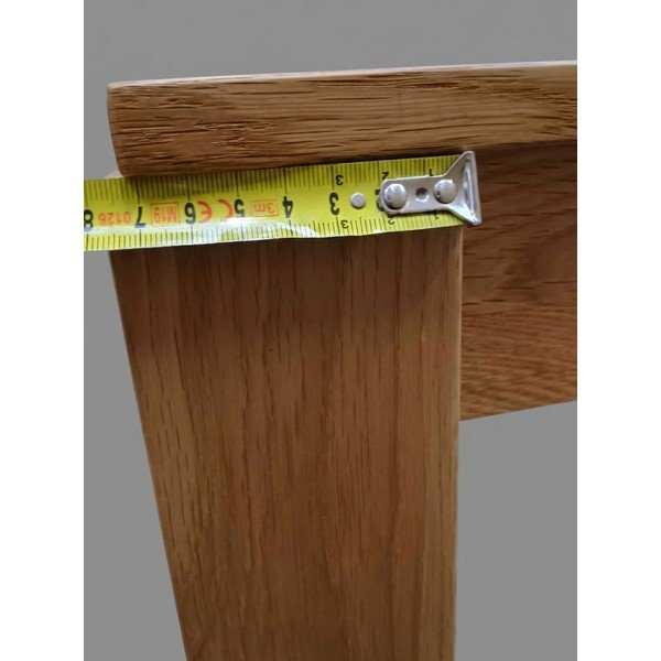 Ano jídelní stůl ano masiv dub 90x180 cm Isbel - II. jakost – Kave Home-image-4