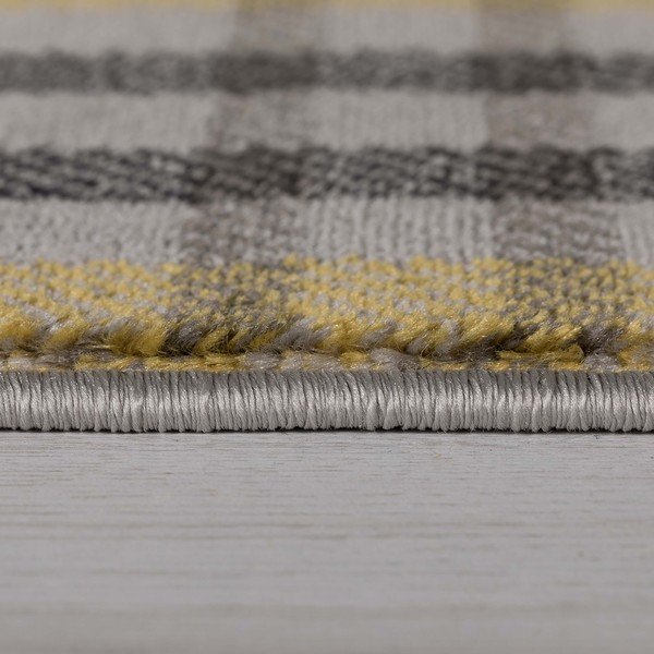 Žluto-šedý koberec Flair Rugs Highland, 200 x 290 cm-image-2