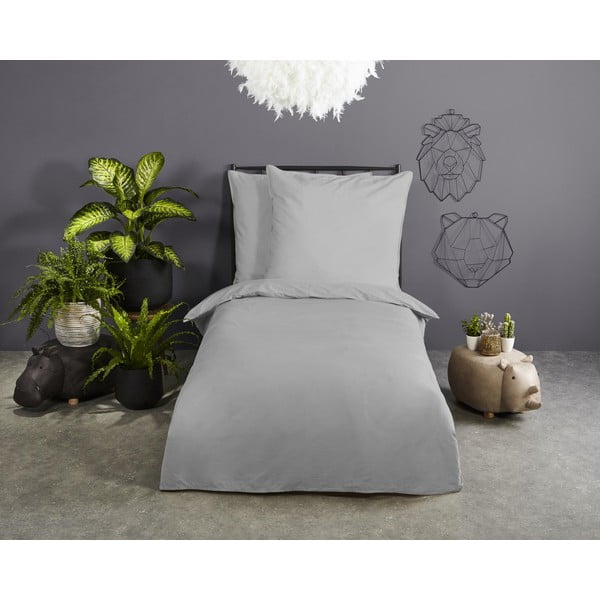 Bavlněné dětské povlečení do postýlky 100x135 cm – Good Morning-image-1