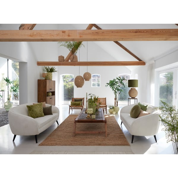 Textilní koberec v přírodní barvě 200x350 cm Ivaro – Light & Living-image-3