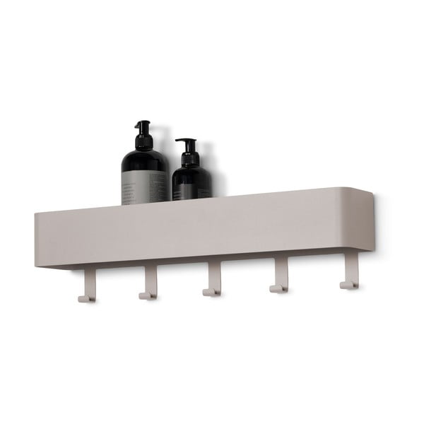 Taupe nástěnná ocelová koupelnová polička Multi – Spinder Design-image-2