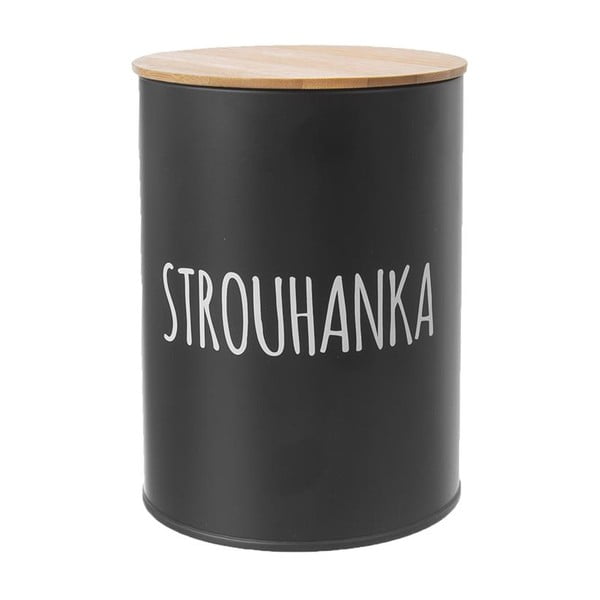 Cínová dóza na sypké potraviny Strouhanka BLACK – Orion-image-1