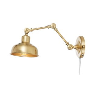 Nástěnná lampa ve zlaté barvě Markslöjd Grimstad