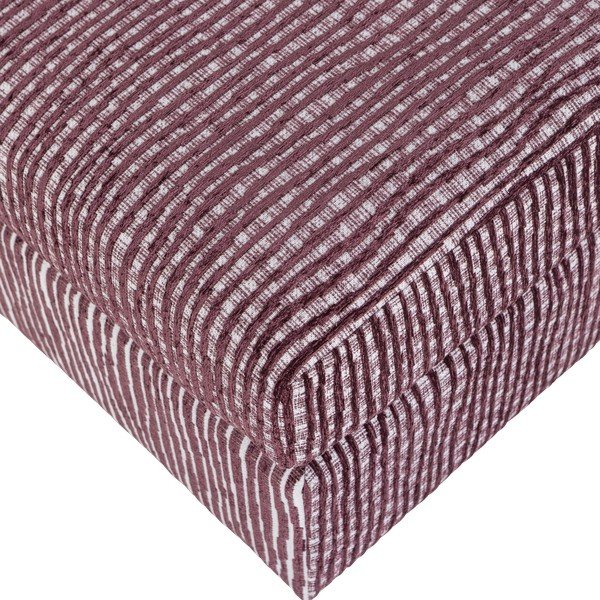 Vínová čalouněná podnožka Lou – WOOOD-image-4