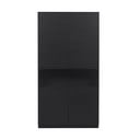 Černá modulární skříňka z borovicového dřeva 110x210 cm Finca – WOOOD