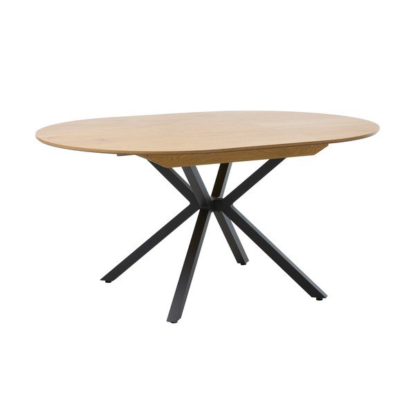 Kulatý rozkládací jídelní stůl s přídavnou deskou ø 120 cm Cesura – Unique Furniture-image-2