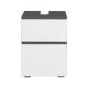 Bílo-antracitová skříňka pod umyvadlo 40x55 cm Wisla – Støraa