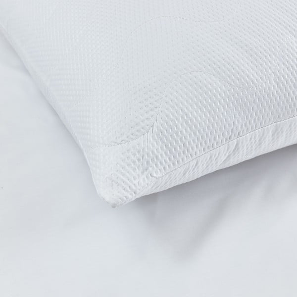 Polštář 2 ks 74x48 cm Quilted Comfort Embossed – Catherine Lansfield-image-2