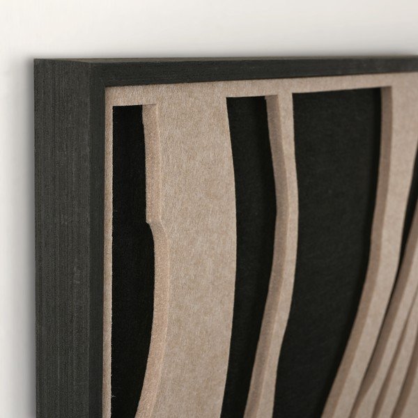 3D obraz s rámem/akustický 90x120 cm Sacred Silence 2 – Malerifabrikken-image-2