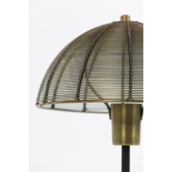 Stolní lampa v bronzové barvě (výška 33 cm) Klobu – Light & Living-image-3