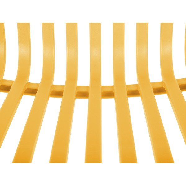 Žlutá plastová jídelní židle Glee – Leitmotiv-image-4