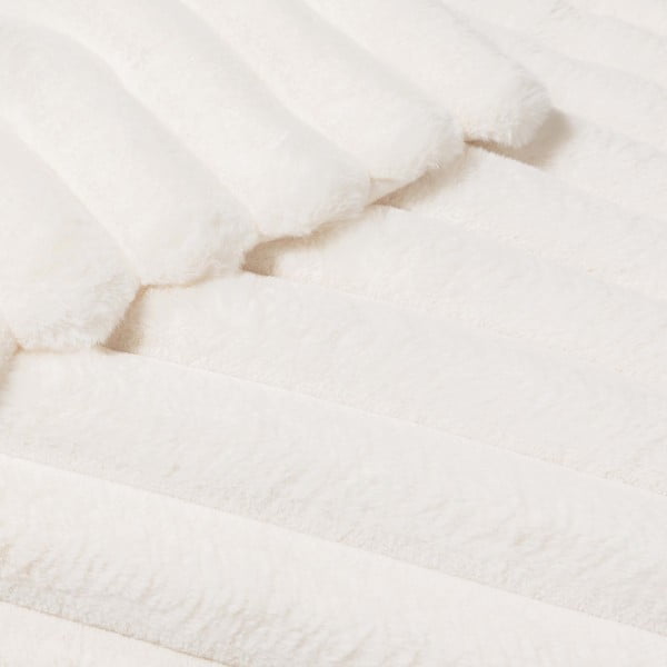 Krémová deka z mikroplyše 180x220 cm Boudoir – douceur d'intérieur-image-3