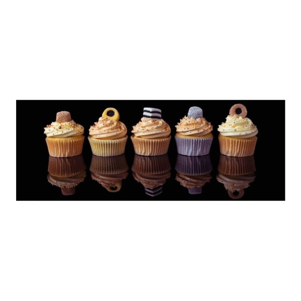 Obraz DecoMalta Cupcakes, 80 x 30 cm