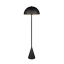 Černá stojací lampa (výška 130 cm) Alfie – Trio