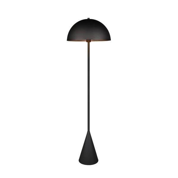 Černá stojací lampa (výška 130 cm) Alfie – Trio