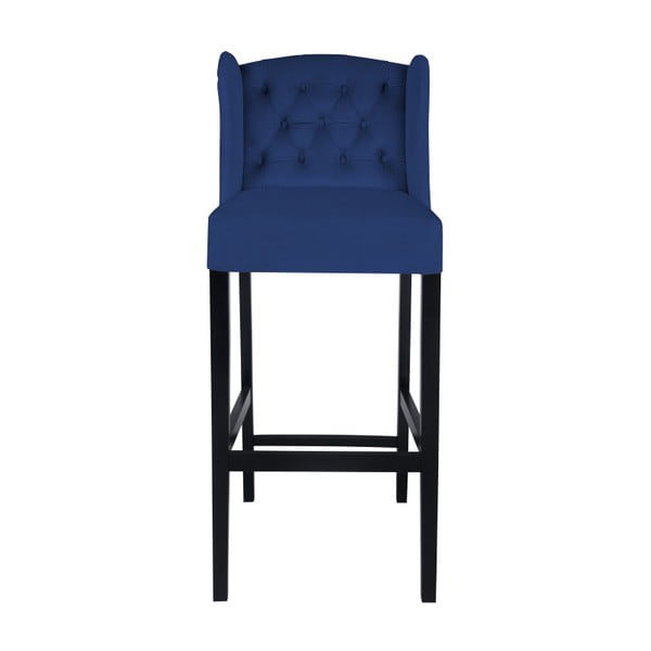 Modrá barová židle Micadoni Home Coro