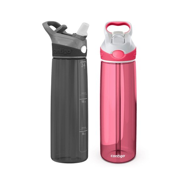 Šedá cestovní lahev Premier Housewares Grace Autospout, 750 ml-image-1