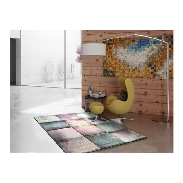 Koberec Universal Pinky Squaro Multi, 80 x 150 cm-image-1