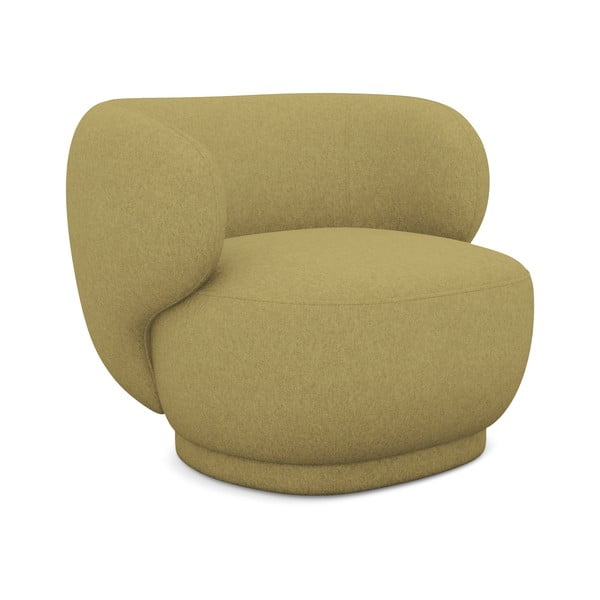 Křeslo v hořčicové barvě Hina – Makamii