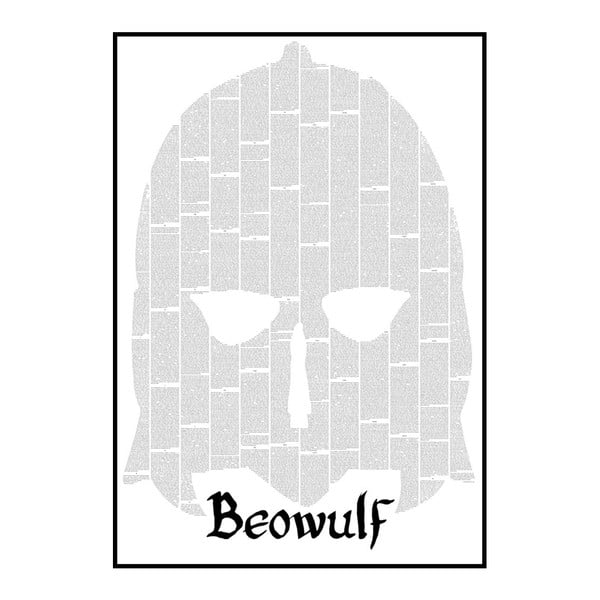 Knižní plakát Beowulf, 50x70 cm
