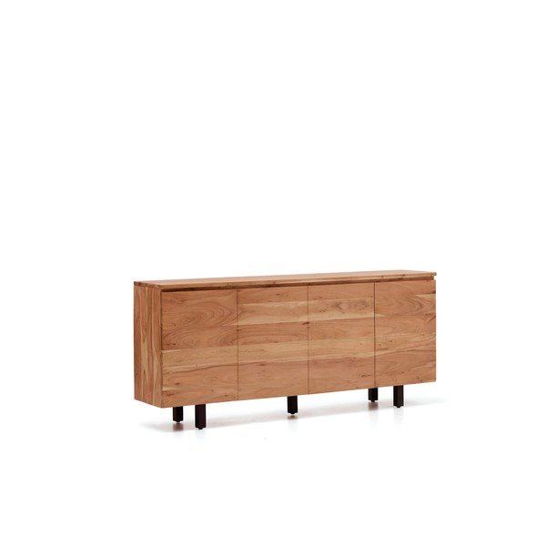 Komoda z masivu akácie v přírodní barvě 200x88x40 cm Uxue – Kave Home-image-2