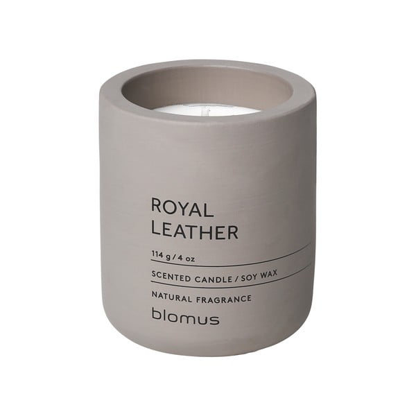 Vonná sojová svíčka doba hoření 24 h Fraga: Royal Leather – Blomus