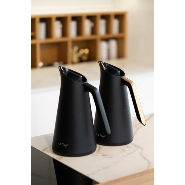 Černá termoska 1 l Soho – Vialli Design-image-2