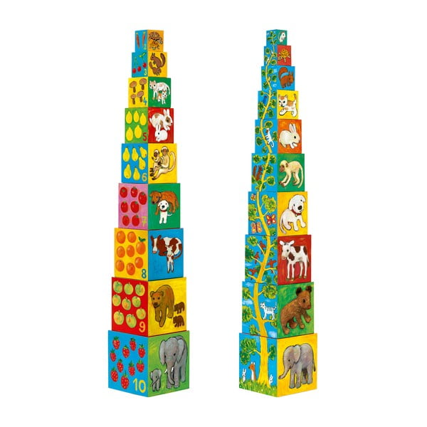 Krabičková věž Blocks – Djeco
