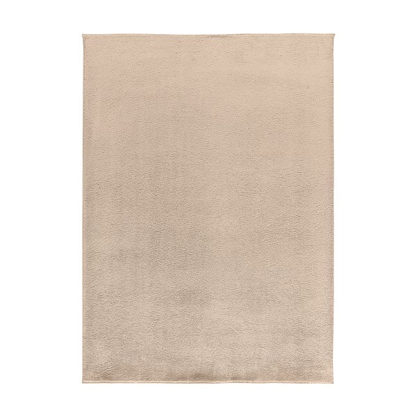 Béžový koberec z mikrovlákna 160x220 cm Coraline Liso – Universal