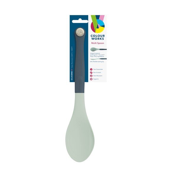 Modrá silikonová multifunkční lžíce Kitchen Craft, 29 cm-image-2