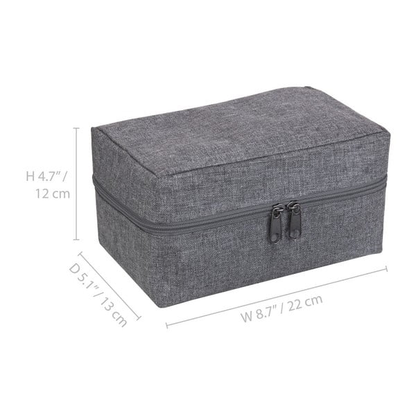 Látkové cestovní organizéry v sadě 2 ks – Bigso Box of Sweden-image-2