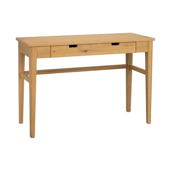Konzolový stolek s deskou v dubovém dekoru v přírodní barvě 40x110 cm Garrison – Rowico
