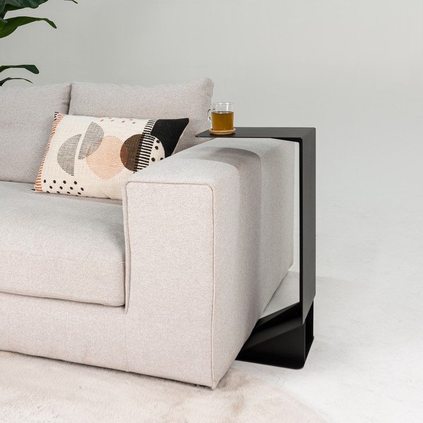 Kovový odkládací stolek 25x35 cm Bruce – Spinder Design-image-1