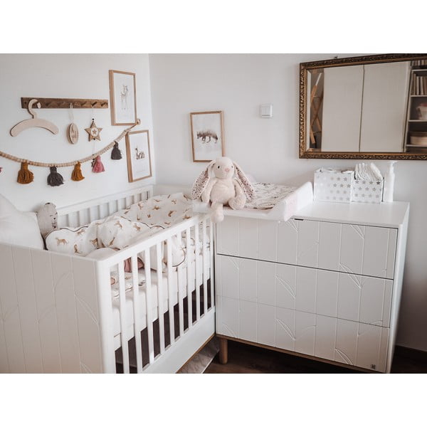 Bílá dětská komoda BELLAMY Toteme Botanic-image-3