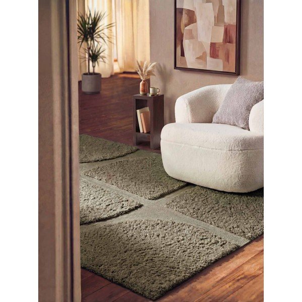 Khaki ručně tkaný koberec 80x150 cm Lambeth Jasper – Ted Baker-image-2