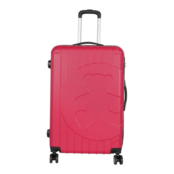 Růžový cestovní kufr LULU CASTAGNETTE Philip, 107 l