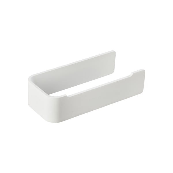 Bílý nástěnný kovový držák na toaletní papír Ume – Zone-image-2