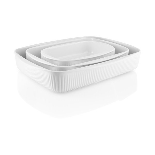 Bílá porcelánová forma na pečení Eva Solo Legio Nova, 30,6 x 24,5 cm-image-1