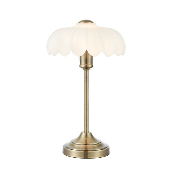 Krémová/v mosazné barvě stolní lampa (výška 43 cm) Kurage – Markslöjd