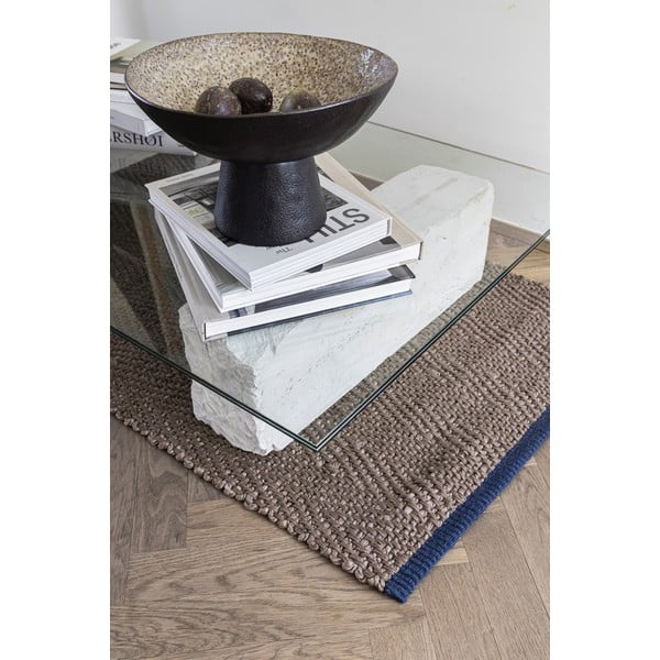 Hnědý jutový běhoun 70x150 cm Notes – Mette Ditmer Denmark-image-1