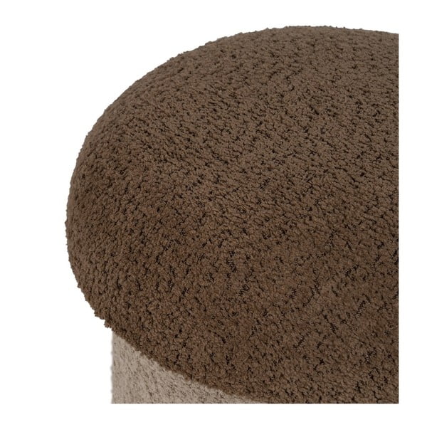 Hnědo-béžový taburet – Ixia-image-2