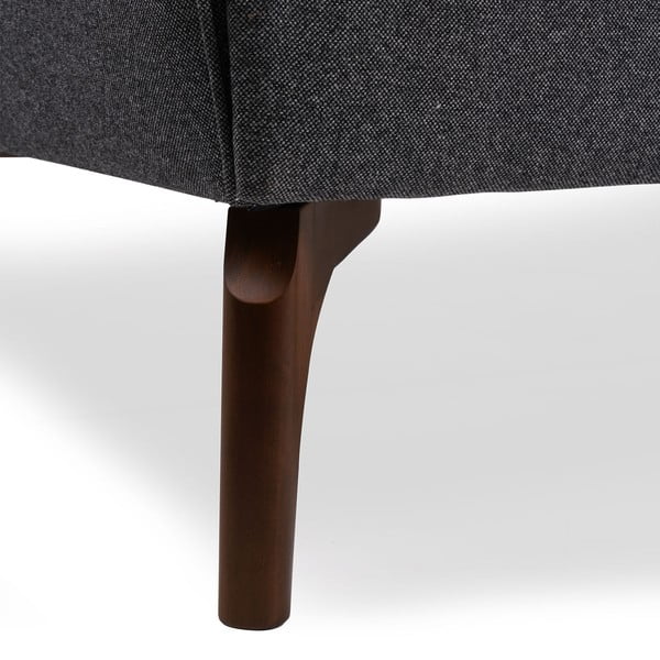 Tmavě šedá pohovka Ndesign Giza, šířka 220 cm-image-4