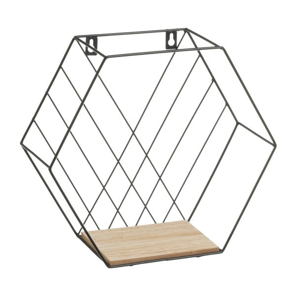 Černé/v přírodní barvě police v sadě 3 ks 31 cm – Casa Selección-image-4