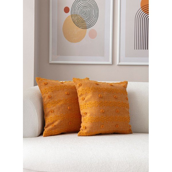 Povlaky na polštáře v sadě 2 ks 43x43 cm Tuffet – Mioli Decor-image-3