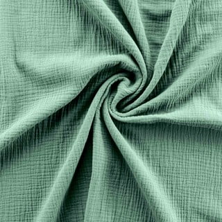 Světle zelené prodloužené mušelínové povlečení na dvoulůžko 240x260 cm Angelia – douceur d'intérieur