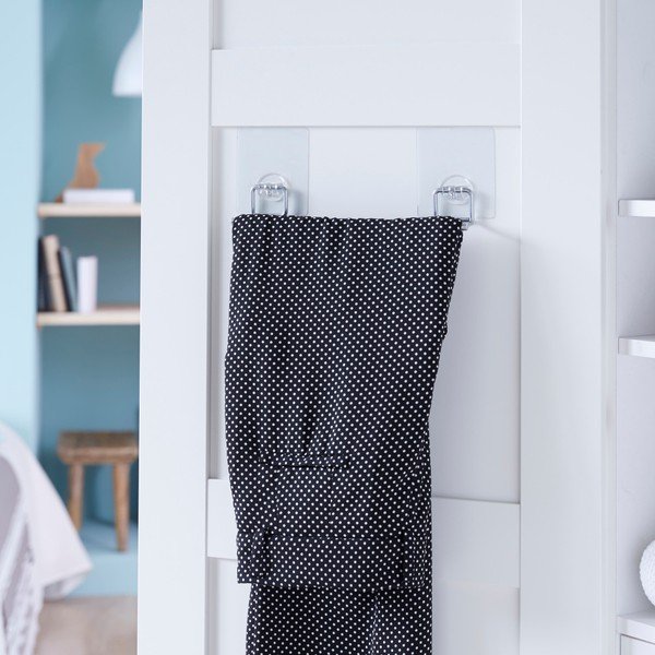 Ocelový věšák na kalhoty Compactor Magic Wardrobe-image-4