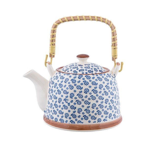 Čajová porcelánová konvička Clayre & Eef, 700 ml