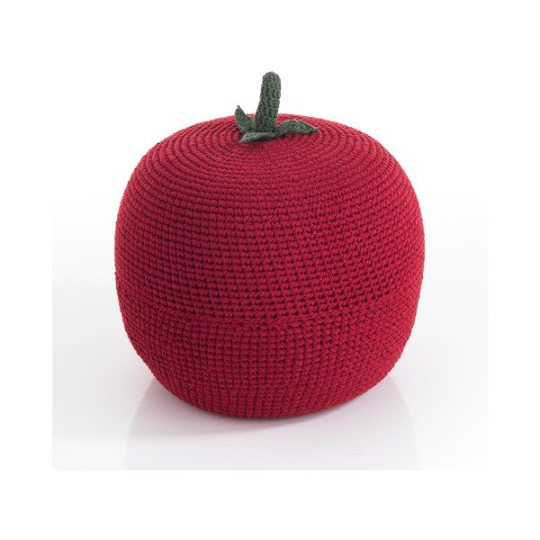 Dětský červený puf Tomasucci Tomato