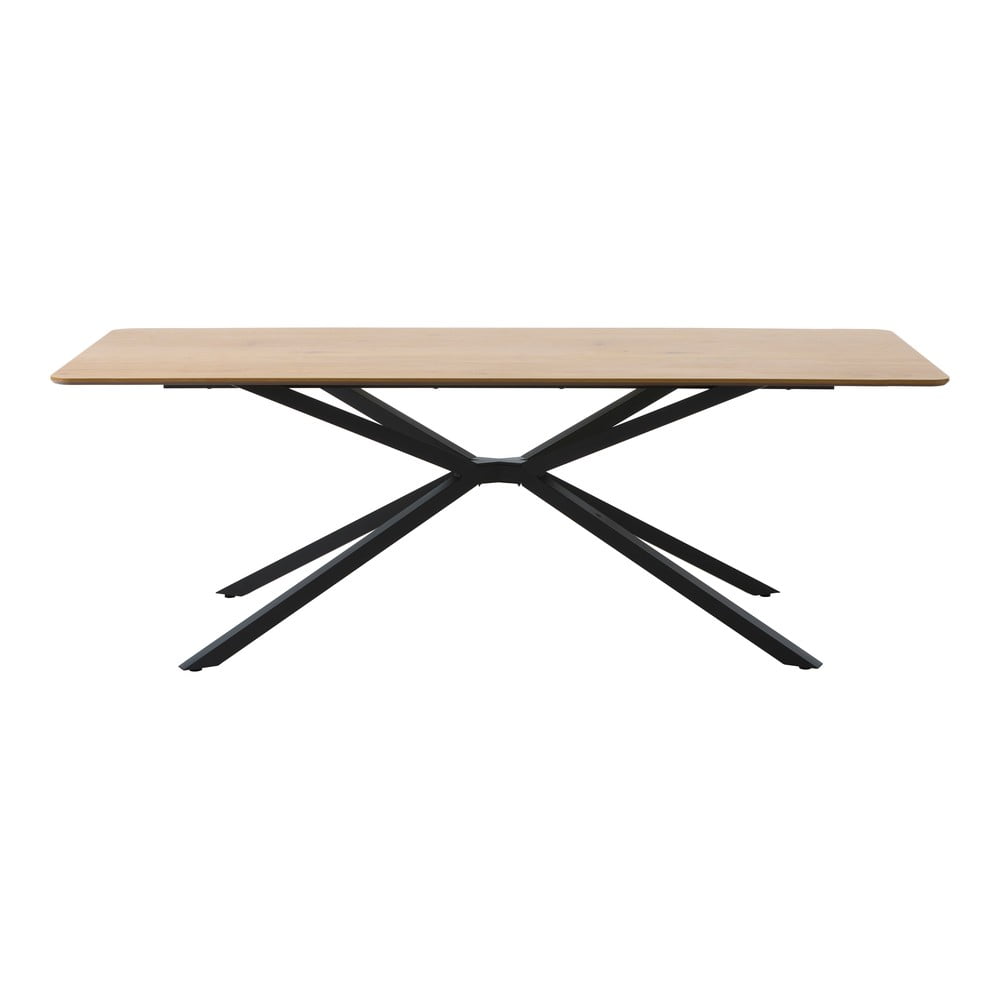 Jídelní stůl s deskou v dubovém dekoru 100x200 cm Cesura – Unique Furniture